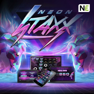 NetEnt : Neon Staxx - POWERPLAY128